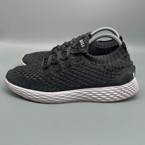 Nobull Diamond Knit Runner Women's 9 Graphite Athletic Sneakers Lace Up Low Top - Picture 4 of 9